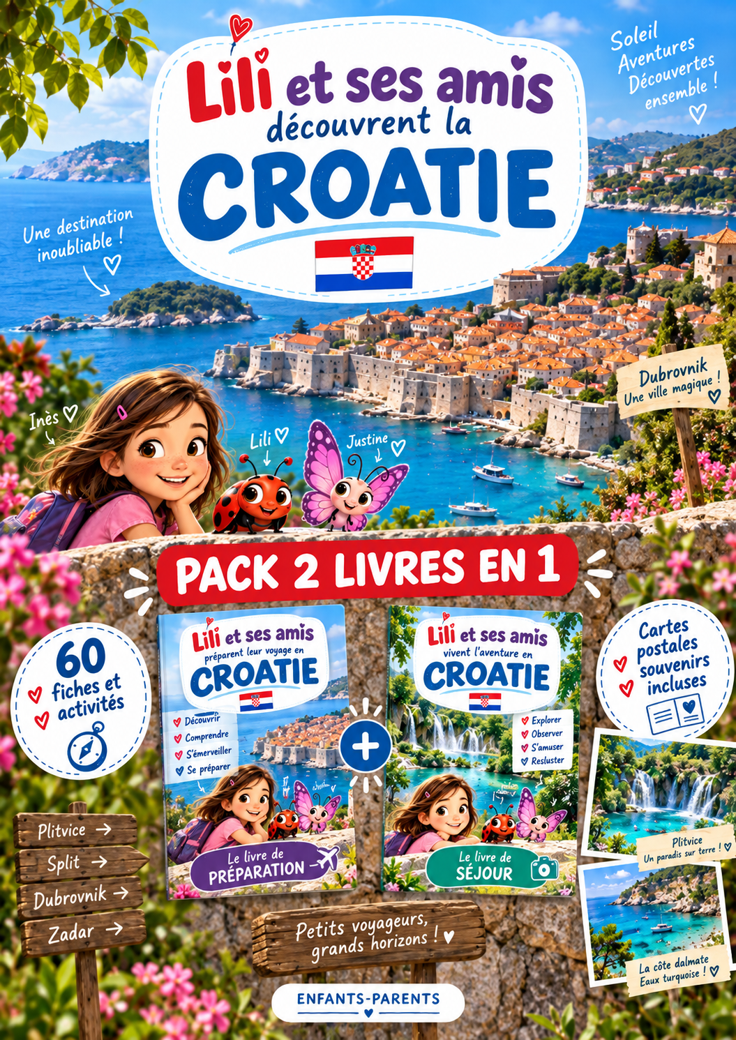 PACK  CROATIE – 2 livres en 1