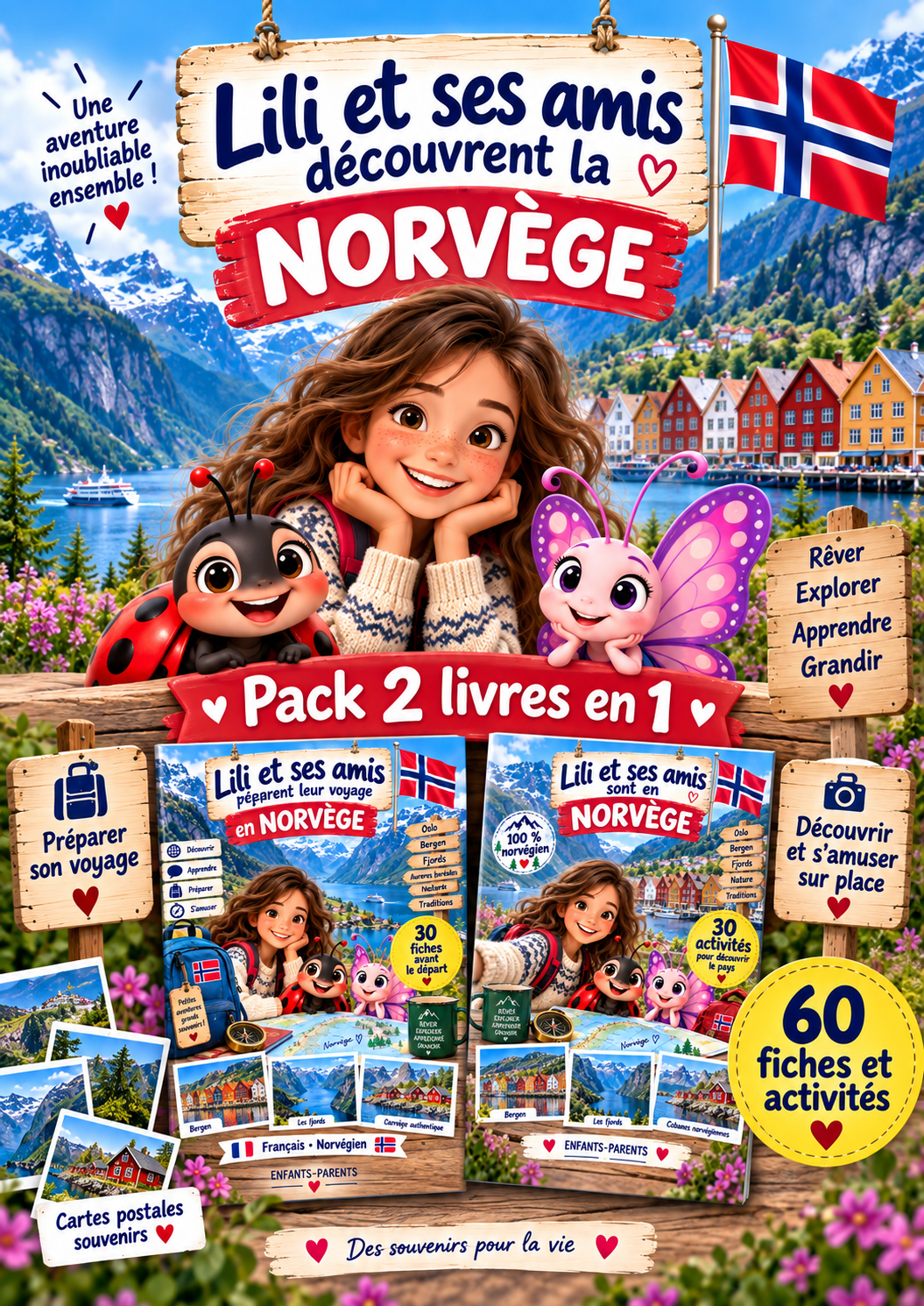 PACK NORVEGE – 2 livres en 1