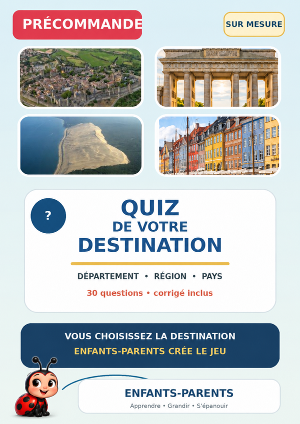Précommande – quiz au choix