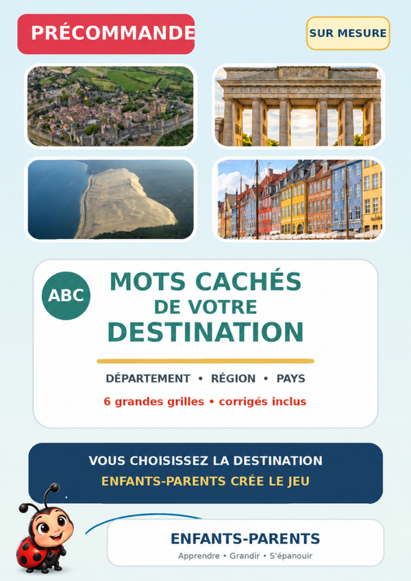 Précommande – mots cachés