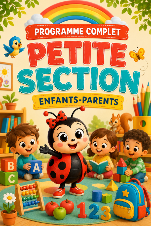 Collection complète petite section– septembre à juin