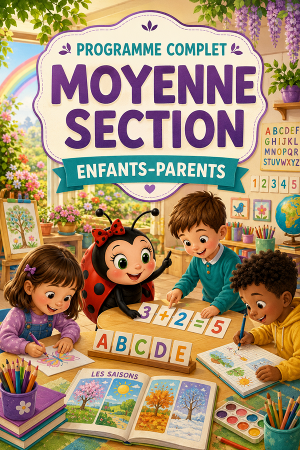 Collection complète moyenne section– septembre à juin