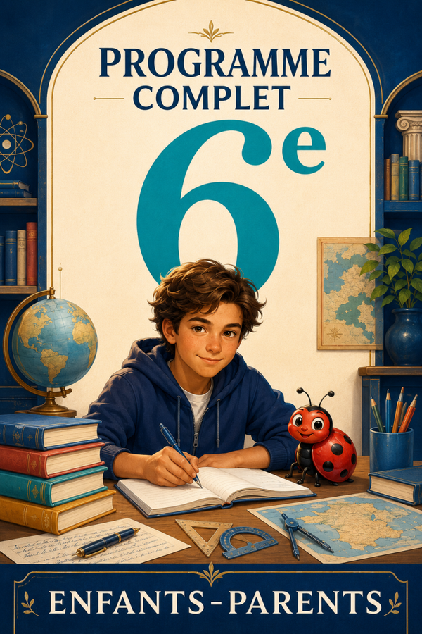 Collection Enfants-parents 6ème  mois de septembre à juin