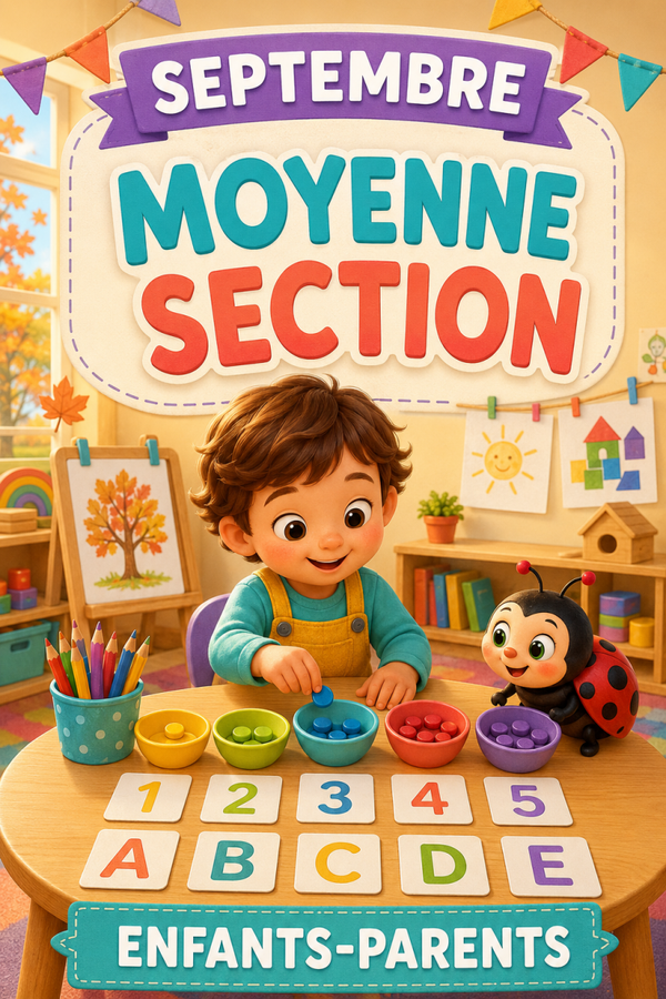 Collection Enfants-parents moyenne section mois de septembre