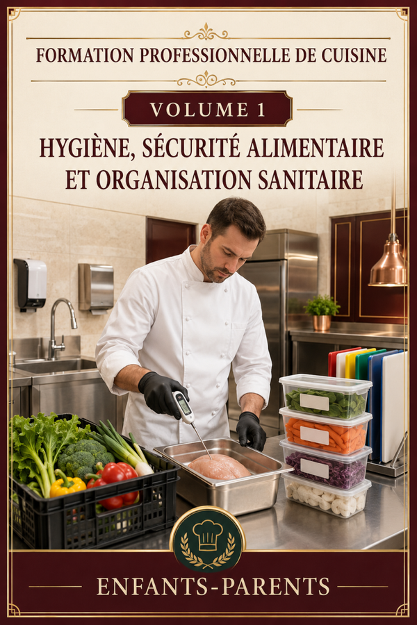 Cuisine – Volume 1 : Hygiène, sécurité alimentaire et organisation sanitaire.