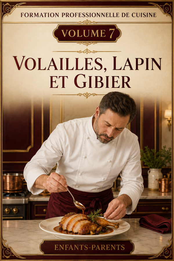 Cuisine – Volume 7 : Volailles, lapin et gibier.