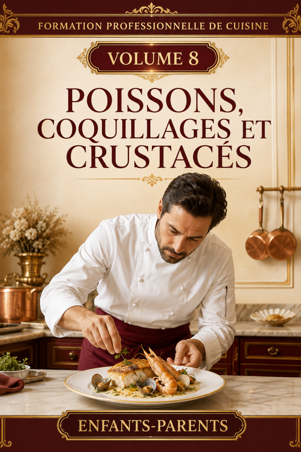 Cuisine – Volume 8 : Poissons, coquillages et crustacés.