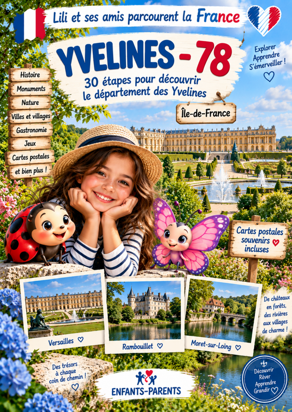 PRECOMMANDE découverte des Yvelines (78)