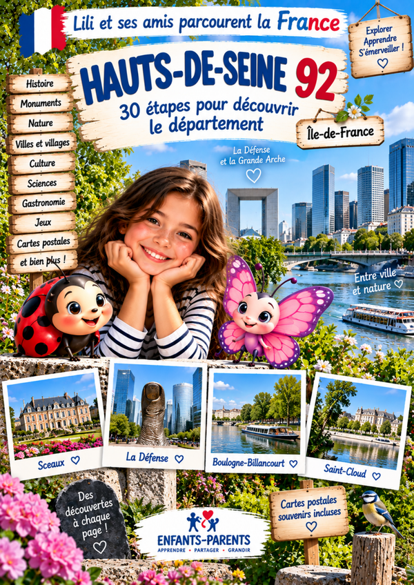 PRECOMMANDE découverte des Hauts-de-Seine  (92)