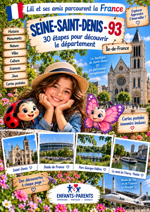 PRECOMMANDE découverte  La Seine-Saint-Denis  (93)
