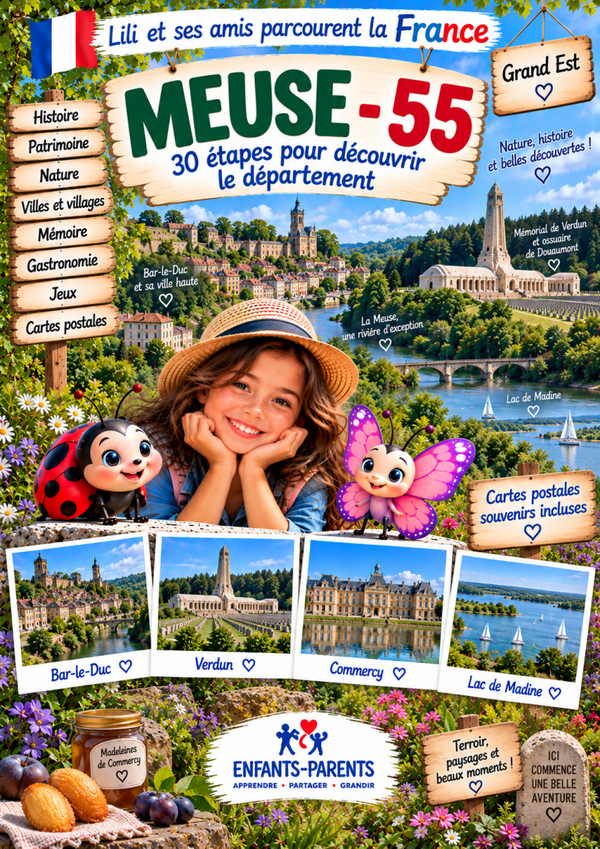 PRECOMMANDE découverte de la Meuse (55)