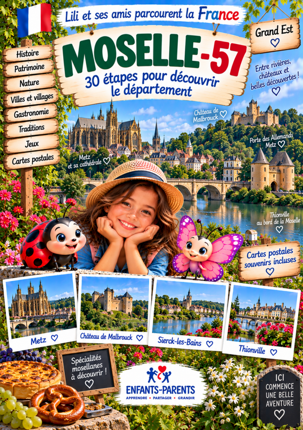 PRECOMMANDE découverte de la La Moselle  (57)