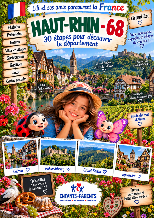 PRECOMMANDE découverte du Haut-Rhin (68)