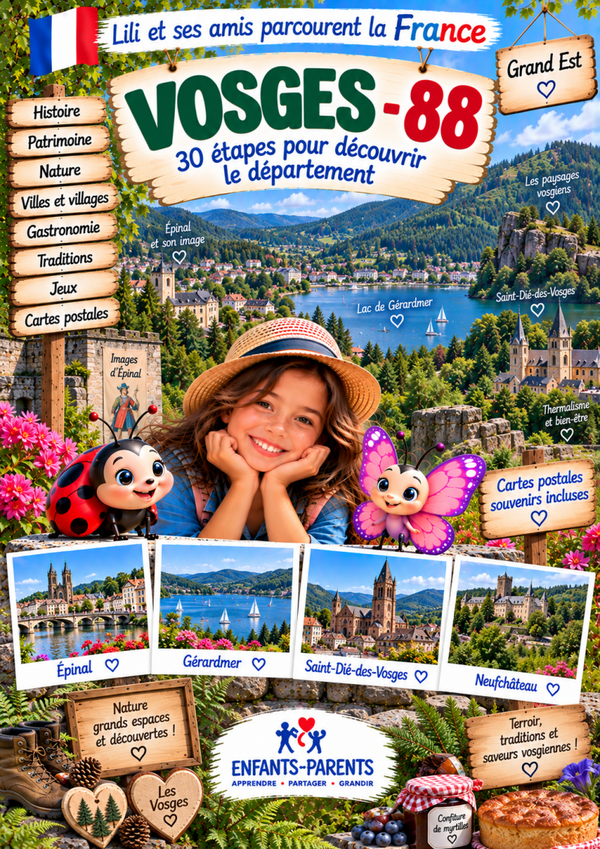PRECOMMANDE découverte des Vosges (88)