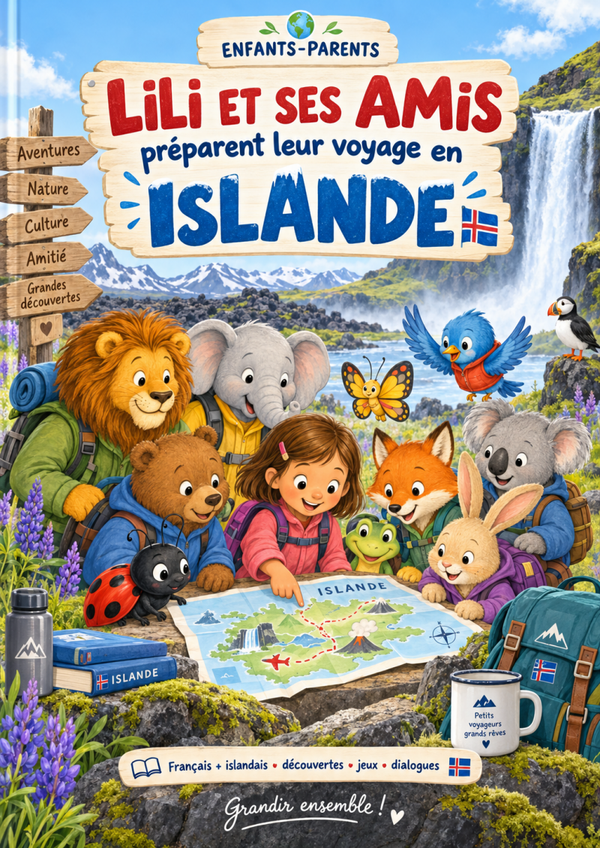 Lili et ses amis préparent leur voyage en Islande