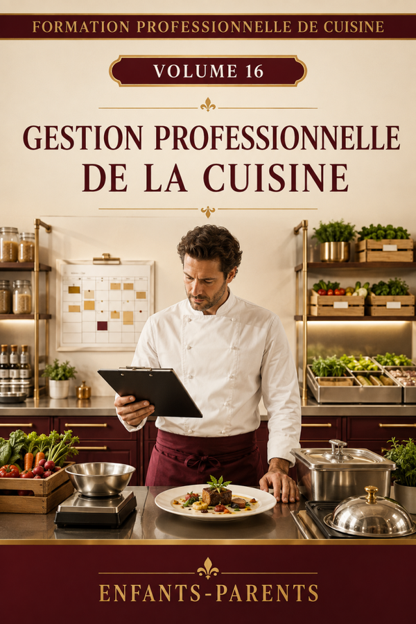 Cuisine – Volume 16 : Gestion professionnelle de la cuisine.
