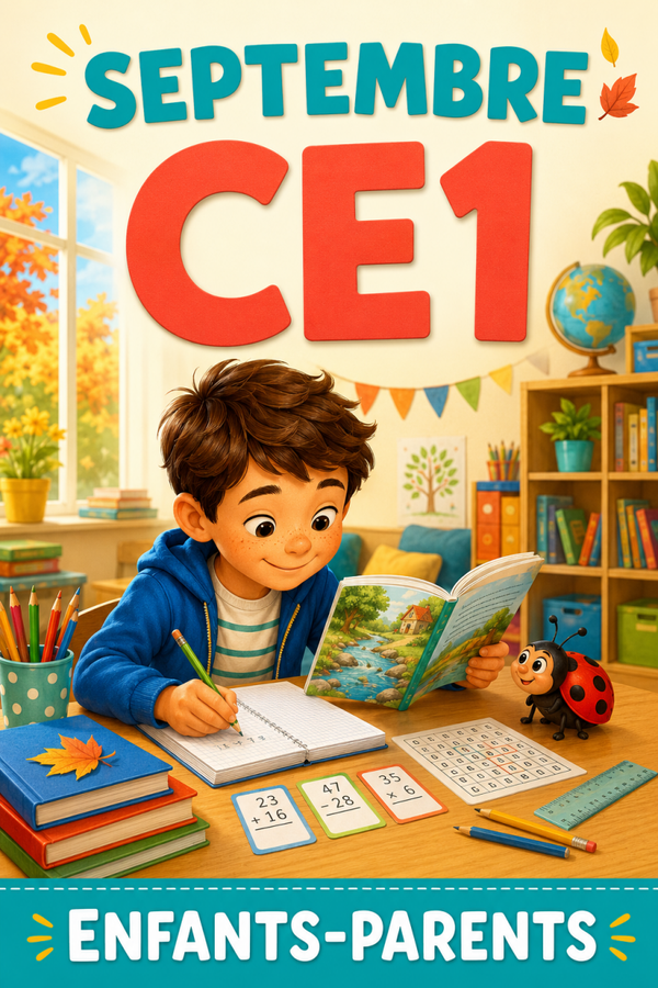 Collection Enfants-parents CE1 mois de septembre