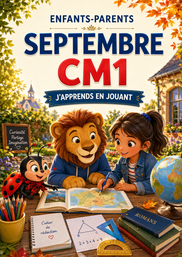Collection Enfants-parents CM1 mois de septembre
