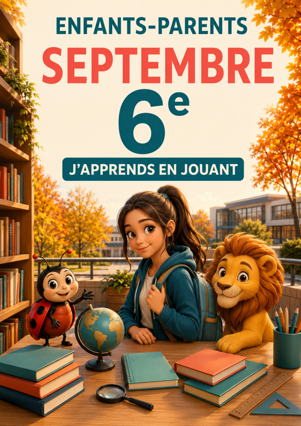 Collection Enfants-parents 6ème  mois de septembre