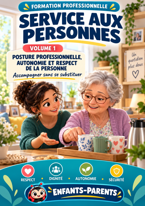 Service aux personnes Volume 1 : « Posture professionnelle, autonomie et respect de la personne ».