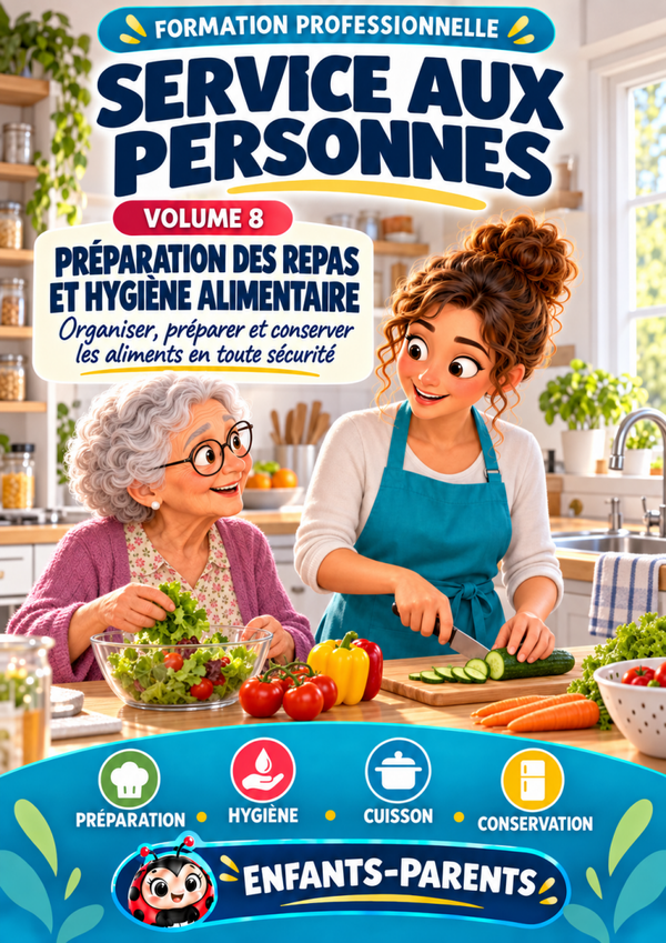 Service aux personnes Volume 8 Préparation des repas et hygiène alimentaire