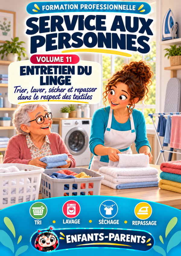Service aux personnes Volume 11 : Entretien du linge