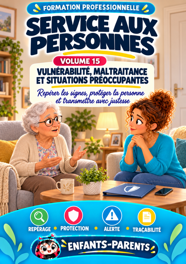 Service aux personnes Volume 15 Vulnérabilité, maltraitance et situations préoccupantes.