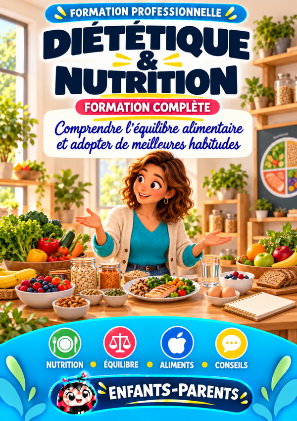 Formation professionnelle complète diététique/nutrition