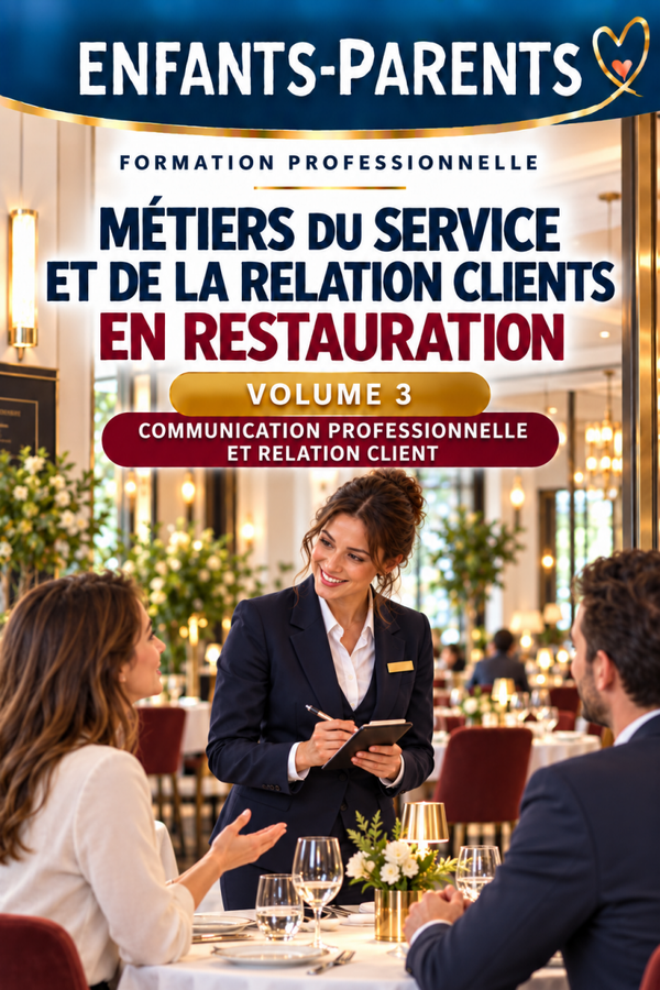Métiers du service et de la relation clients en restauration volume 3