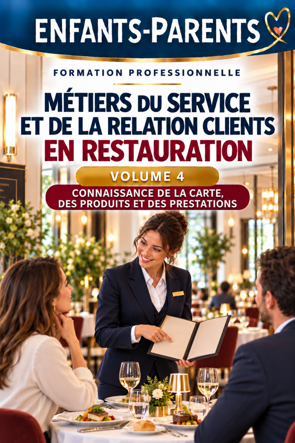 Métiers du service et de la relation clients en restauration volume 4