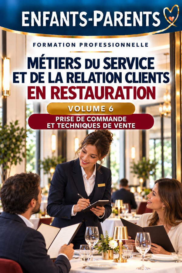 Métiers du service et de la relation clients en restauration volume 6