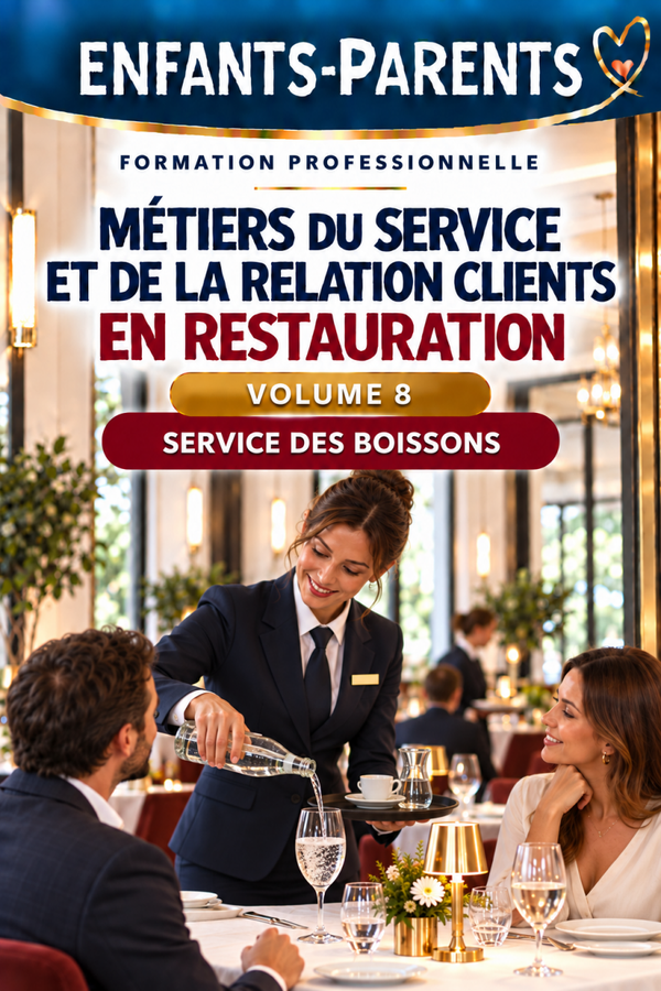 Métiers du service et de la relation clients en restauration volume 8