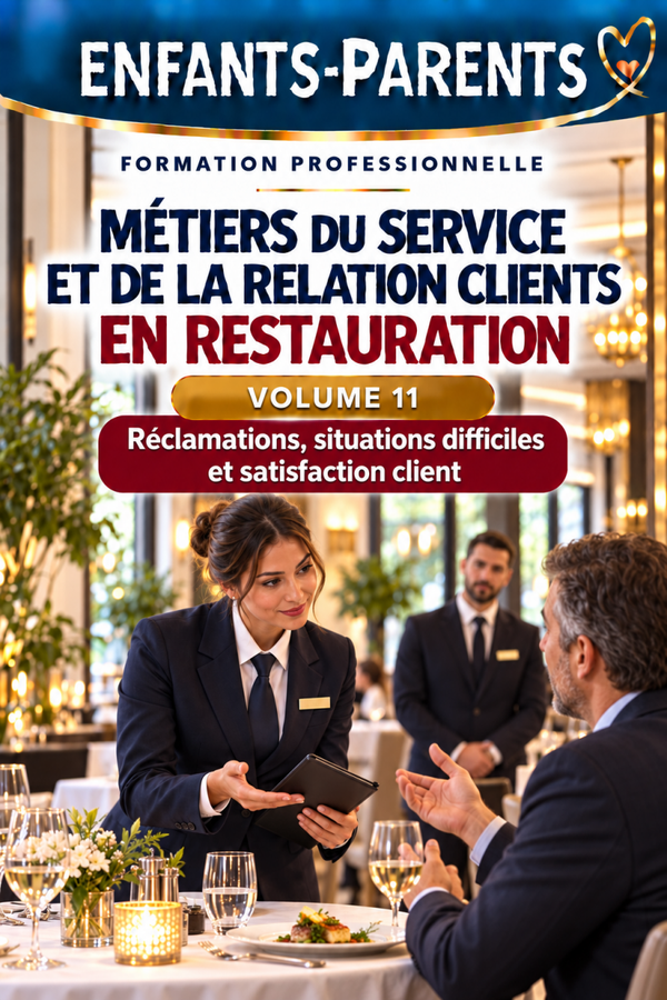 Métiers du service et de la relation clients en restauration volume 11