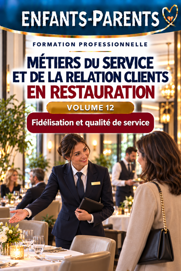 Métiers du service et de la relation clients en restauration volume 12