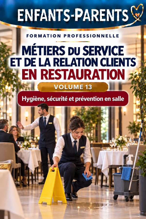Métiers du service et de la relation clients en restauration volume 13