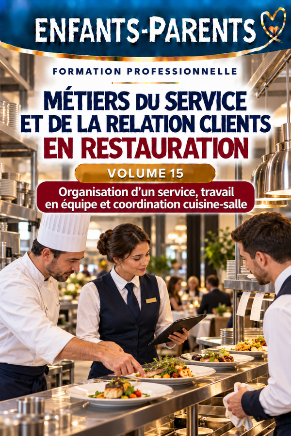 Métiers du service et de la relation clients en restauration volume 15