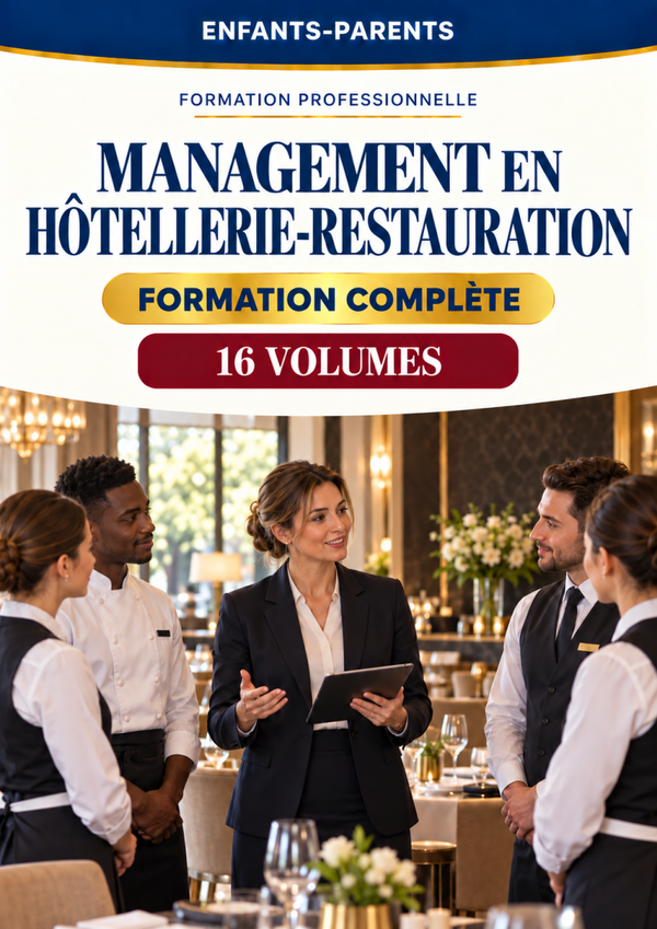 Management en hôtellerie-restauration formation complète