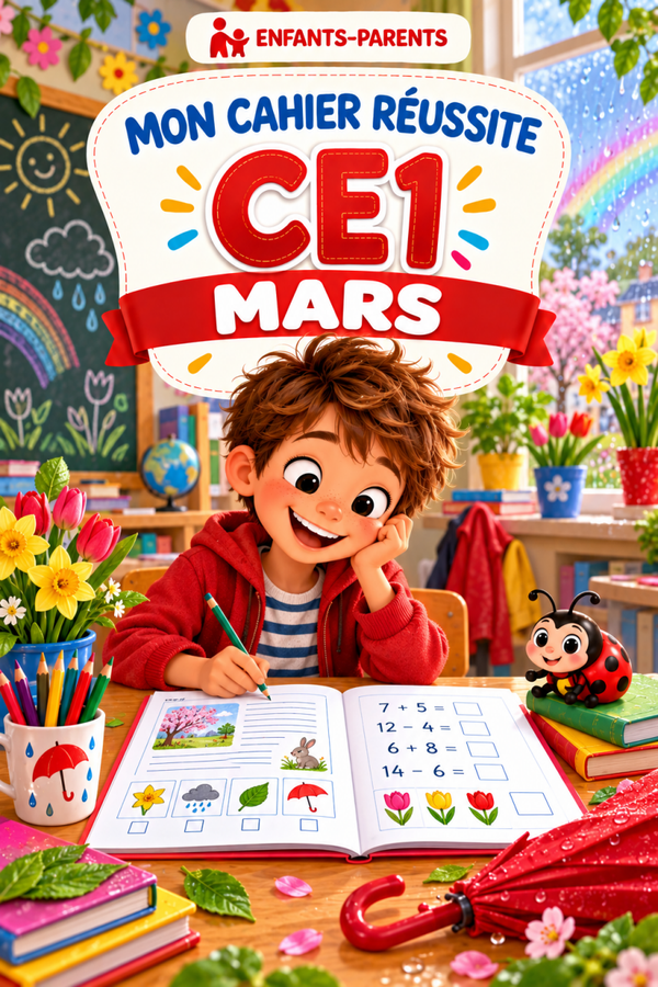 Collection Enfants-parents CE1 mois de mars