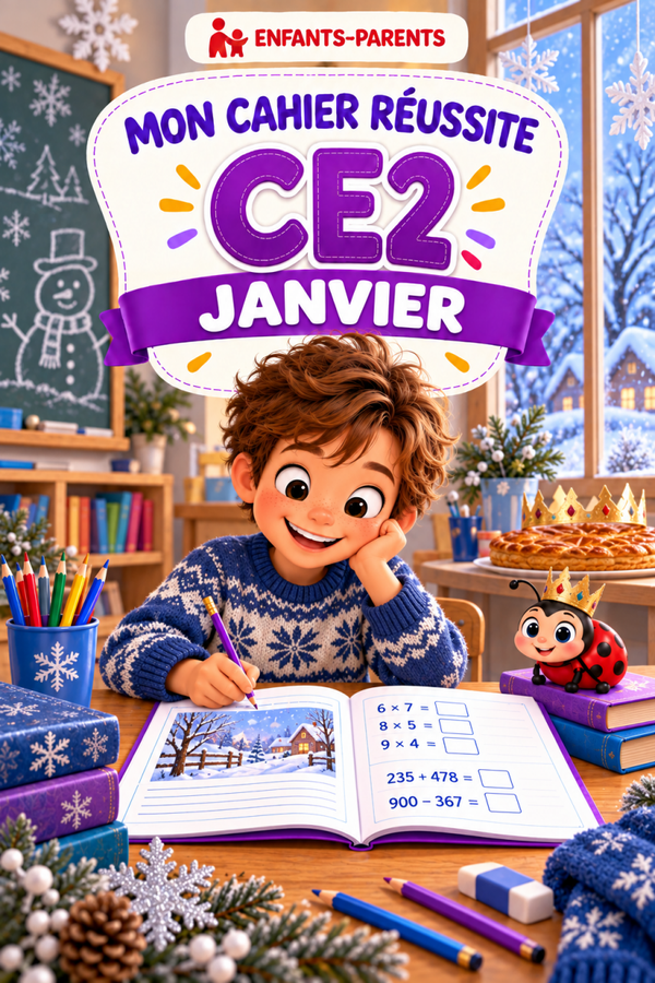 Collection Enfants-parents CE2 mois de janvier