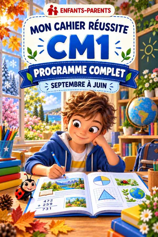 Collection Enfants-parents CM1 complet de septembre à juin