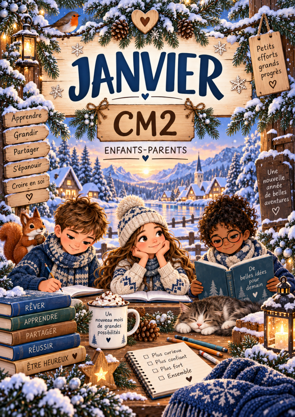 Collection Enfants-parents CM2 mois de janvier