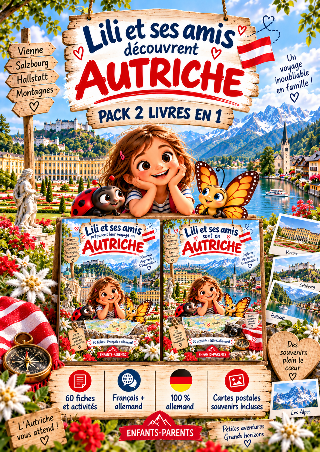 PACK AUTRICHE – 2 livres en 1