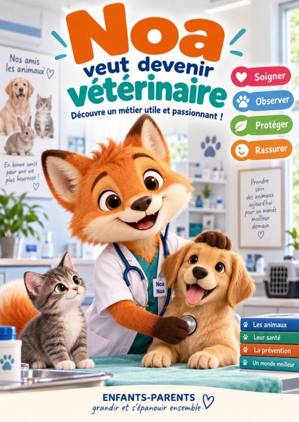 Noa veut devenir vétérinaire