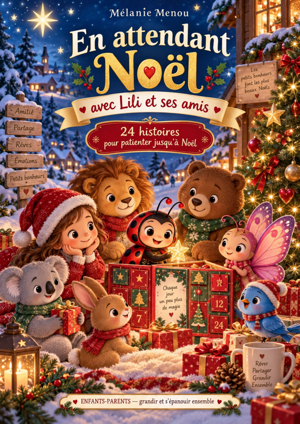 En attendant Noël avec Lili et ses amis – 24 histoires pour patienter jusqu’à Noël