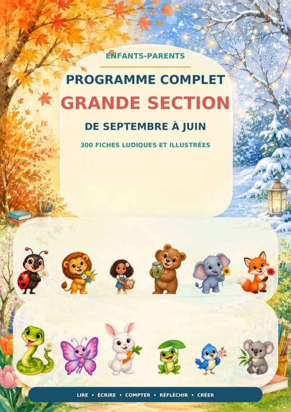 Collection complète grande section– septembre à juin
