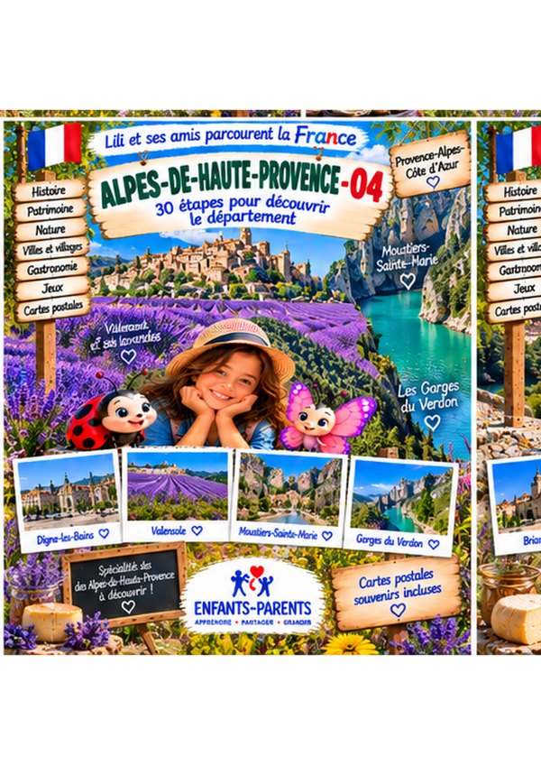 PRECOMMANDE découverte des Alpes-de-Haute-Provence (04)