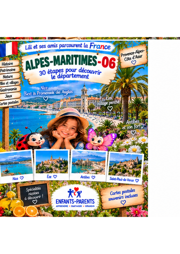 PRECOMMANDE découverte des Les Alpes-Maritimes (06)