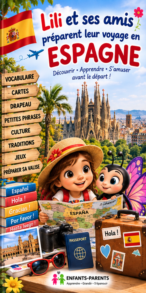 Lili et ses amis préparent leur voyage en Espagne