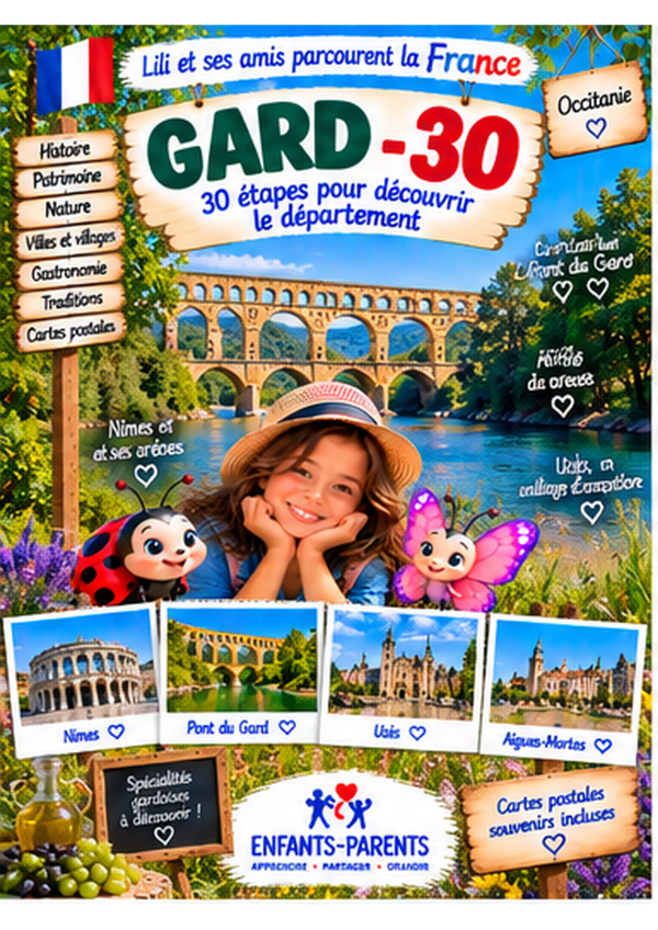 PRECOMMANDE découverte du Gard  (30)