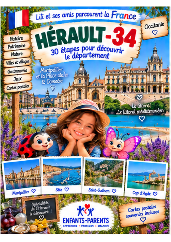 PRECOMMANDE découverte de L’Hérault  (34)